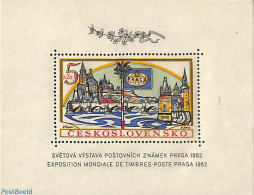 Czechoslovkia 1962 Praha 1962 S/s, Mint NH, Art - Bridges And Tunnels - Andere & Zonder Classificatie