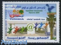 Tunisia 2000 Expo Hannover 1v, Mint NH, Various - World Expositions - Tunesien (1956-...)