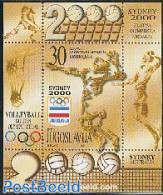 Yugoslavia 2000 Sydney Olympic Winners S/s, Mint NH, Sport - Olympic Games - Volleyball - Nuevos