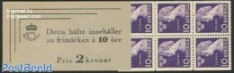 Sweden 1946 Esaias Tegner Booklet, Mint NH, Religion - Religion - Stamp Booklets - Ungebraucht