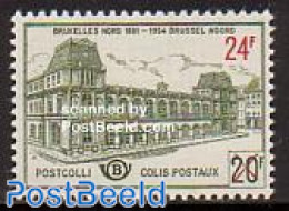Belgium 1961 Railway Parcel Stamp 1v, Mint NH, Transport - Railways - Ongebruikt