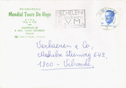 BELGIUM. POSTMARK. MECHELEN. 1983 - Other & Unclassified
