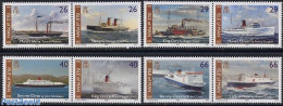 Isle Of Man 2005 Steam Packet Comany 4x2v [:], Mint NH, Transport - Ships And Boats - Boten
