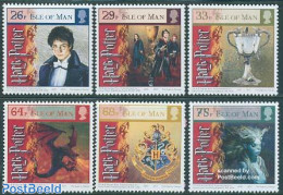 Isle Of Man 2005 Harry Potter 6v, Mint NH, Art - Authors - Children's Books Illustrations - Harry Potter - Schriftsteller
