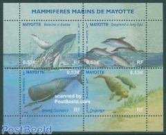 Mayotte 2005 Sea Mammals S/s, Mint NH, Nature - Sea Mammals - Other & Unclassified