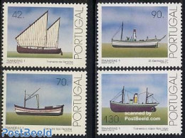 Portugal 1993 Ships 4v, Mint NH, Nature - Transport - Fishing - Ships And Boats - Neufs