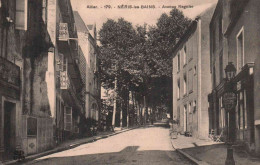 03 Allier - CPA - NERIS Les BAINS - Avenue Regnier - Martin Pharmacien - Franchise Militaire - FM - Neris Les Bains
