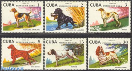 Cuba 1976 Hunting Dogs 6v, Mint NH, Nature - Dogs - Hunting - Ungebraucht