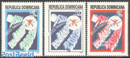 Dominican Republic 2003 Pan American Games 3v, Mint NH, Sport - Sport (other And Mixed) - Other & Unclassified