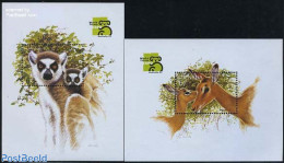 Grenada 1999 Australia 99 2 S/s, Mint NH, Nature - Animals (others & Mixed) - Deer - Other & Unclassified