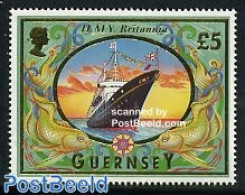 Guernsey 1998 Definitive, Ship 1v, Mint NH, Transport - Ships And Boats - Boten