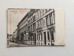 Carte Postale Ancienne (1908)  Bruxelles L’Hôtel Du Prince Albert Rue De La Science - Monumenten, Gebouwen