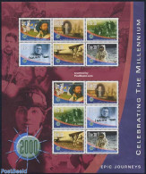 Ireland 2001 Millennium M/s, Mint NH, History - Science - Transport - Explorers - The Arctic & Antarctica - Aircraft &.. - Unused Stamps