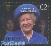 Jersey 2002 Queen Mother 1v, Mint NH, History - Kings & Queens (Royalty) - Royalties, Royals