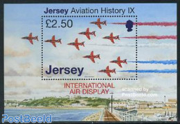 Jersey 2007 Aviation History S/s, Mint NH, Transport - Aircraft & Aviation - Vliegtuigen