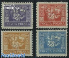 Poland 1923 East Upper Silesia, Definitives 4v, Unused (hinged) - Unused Stamps