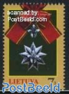Lithuania 2011 Order Of Grand Cross 1v, Mint NH, History - Decorations - Militaria