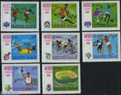 Manama 1968 Olympic Games 8v, Mint NH, Sport - Cycling - Olympic Games - Sport (other And Mixed) - Cyclisme