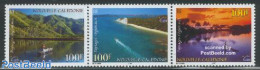 New Caledonia 2000 Landscapes 3v [::], Mint NH, Nature - Transport - Trees & Forests - Ships And Boats - Ungebraucht
