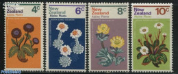 New Zealand 1972 Flowers 4v, Mint NH, Nature - Flowers & Plants - Unused Stamps