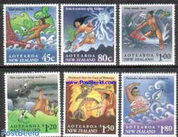 New Zealand 1994 Maori Legends 6v, Mint NH, Art - Fairytales - Ongebruikt