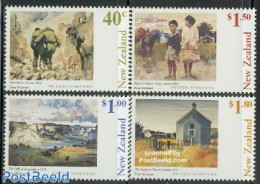 New Zealand 1998 McIntyre Paintings 4v, Mint NH, Art - Modern Art (1850-present) - Unused Stamps