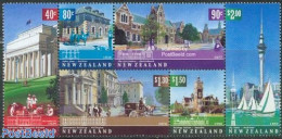 New Zealand 2002 Architecture 6v [++], Mint NH, Art - Architecture - Unused Stamps