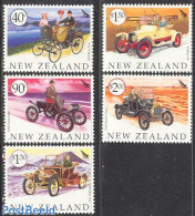 New Zealand 2003 Automobiles 5v, Mint NH, Transport - Automobiles - Nuevos