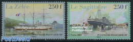 French Polynesia 2007 Famous Ships 2v, Mint NH, Transport - Ships And Boats - Ungebraucht