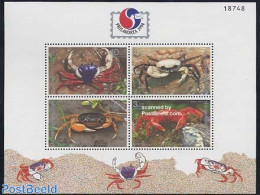 Thailand 1994 Philakorea S/s, Mint NH, History - Nature - History - Shells & Crustaceans - Crabs And Lobsters - Meereswelt