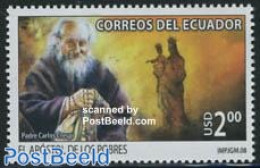 Ecuador 2008 Father Crespo 1v, Mint NH, Religion - Religion - Equateur