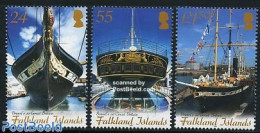Falkland Islands 2006 Ss Great Britain 3v, Mint NH, Transport - Ships And Boats - Barcos
