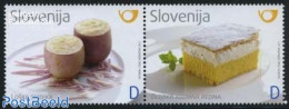 Slovenia 2011 Gastronomy 2v S-a, Mint NH, Health - Food & Drink - Food