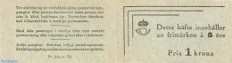 Sweden 1939 King Gustav V Booklet, Mint NH - Ongebruikt