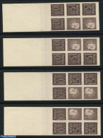 Sweden 1964 Definitives 4 Booklets, Mint NH, Stamp Booklets - Neufs