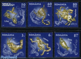 Romania 2011 Zodiac (II) 6v, Mint NH, Science - Ungebraucht