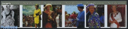 New Zealand 2001 Royal Visit 6v Imperforated [:::::], Mint NH, History - Kings & Queens (Royalty) - Nuevos