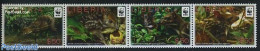 Liberia 2011 WWF, Water Chevrotain 4v [:::], Mint NH, Nature - Animals (others & Mixed) - World Wildlife Fund (WWF) - Other & Unclassified