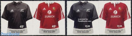 New Zealand 2005 Rugby Shirts 2x2v [:] S-a, Mint NH, Sport - Rugby - Sport (other And Mixed) - Nuevos