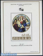 Poland 1985 Italia 85 S/s (extra Text: 35 Years Polish Phil..), Mint NH, Philately - Art - Paintings - Nuovi