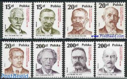Poland 1988 Politicians 8v, Mint NH, History - Politicians - Ungebraucht