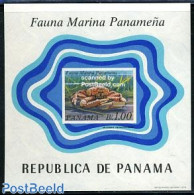 Panama 1976 Marine Life S/s, Mint NH, Nature - Shells & Crustaceans - Marine Life