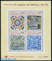 Portugal 1982 Tiles 17th Century S/s, Mint NH, Art - Art & Antique Objects - Neufs