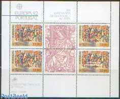 Portugal 1982 Europa, History S/s, Mint NH, History - Nature - Europa (cept) - History - Dogs - Unused Stamps