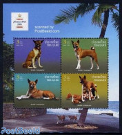 Thailand 2006 Monacofil, Dogs S/s, Mint NH, Nature - Dogs - Philately - Thailand