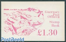 Guernsey 1982 Coins Booklet (, Mint NH, Various - Stamp Booklets - Mills (Wind & Water) - Money On Stamps - Non Classés