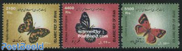 Iran/Persia 2005 Definitives, Butterflies 3v, Mint NH, Nature - Butterflies - Irán