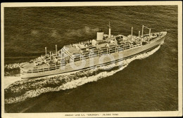 1958 Postcard OCEAN LINER ORIENT LINE SHIP Ships SS ORONSAY PAQUEBOT PAQUETE BATEAUX - Dampfer