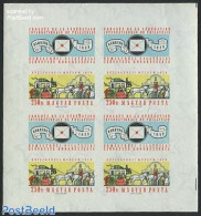 Hungary 1959 FIP Congress M/s Imperforated, Mint NH, Nature - Transport - Horses - Philately - Coaches - Ungebraucht