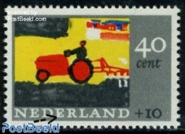 Netherlands 1965 Plate Flaw, 40+10c, Spot In 2nd E Of NEDERLAND, Mint NH, Various - Agriculture - Errors, Misprints, P.. - Ongebruikt